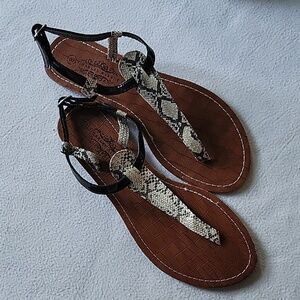 Charles Albert sandals, never worn! Size 8, brand new condition